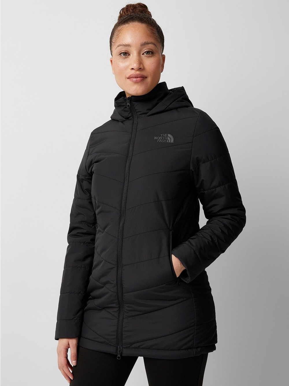 The North Face Tamburello Hooded Parka Jacket Black M